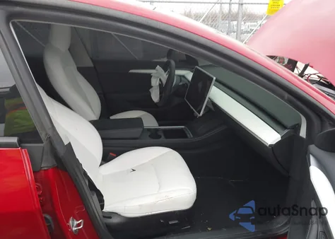 2022 Tesla Model 3 Rear-Wheel Drive from USA, damaged, VIN 5YJ3E1EA3NF255045